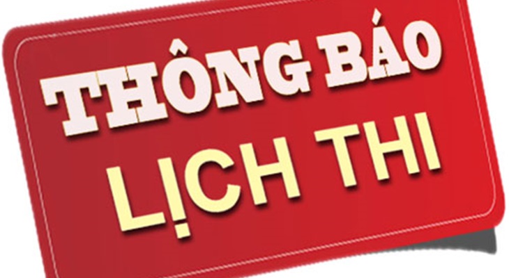 Lịch thi kết thúc học phần, HKI năm học 2020-2021: Hình thức thi Tự luận và Nộp bài tiểu luận