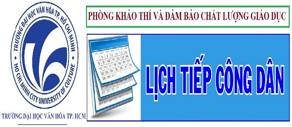 Thông báo Lịch tiếp công dân giải quyết khiếu nại, tố cáo, năm học 2019 - 2020