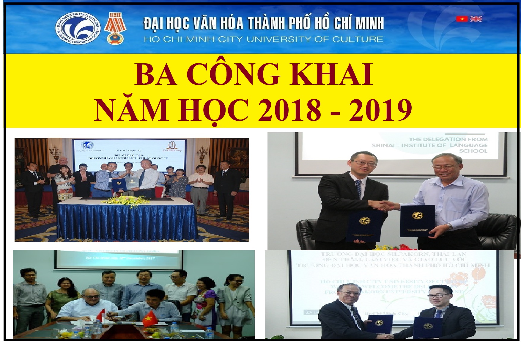 BA CÔNG KHAI NĂM HỌC 2018 - 2019