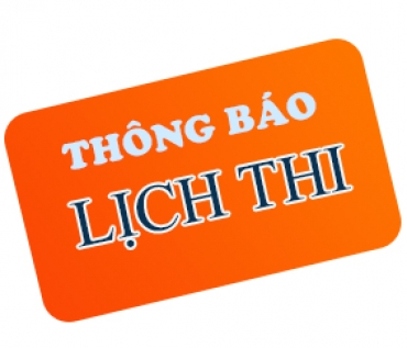 Lịch thi kết thúc học phần - Học kỳ 2, năm học 2021-2022 (Đợt thi theo yêu cầu), tại cơ sở 2: HÌNH THỨC THI TỰ LUẬN