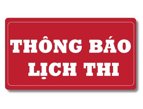 Lịch thi lại, thi bổ sung kết thúc học phần HKII năm học 2020-2021, Đợt thi tập trung (Lịch thi tại 2 cơ sở 1 và 2)