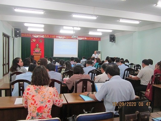 Trường Đại học Văn hóa TPHCM tổ chức hội nghị tập huấn công tác tự đánh giá chương trình đào tạo theo bộ tiêu chuẩn của MOET