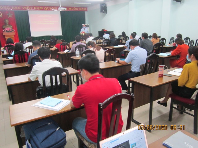 Trường Đại học Văn hóa Tp.HCM tổ chức Hội nghị tập huấn nghiệp vụ kiểm tra công tác coi thi kỳ thi tốt nghiệp THPT năm 2020